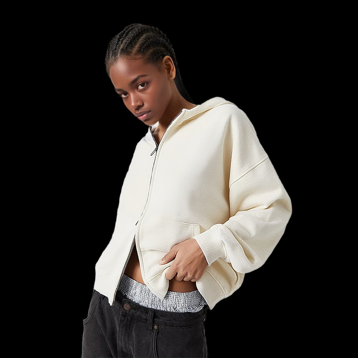 Coping Mechanism Double-Zip Hoodie