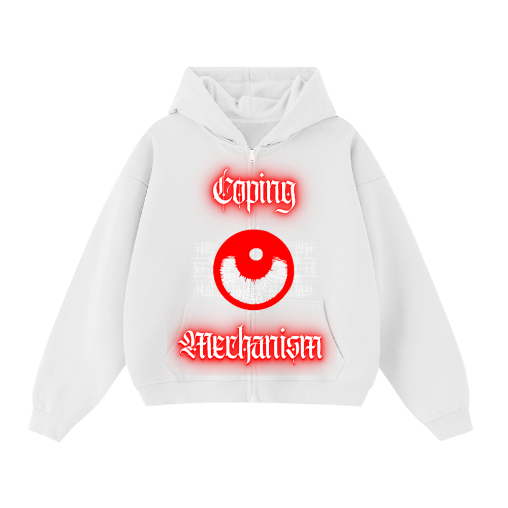 Coping Mechanism Double-Zip Hoodie