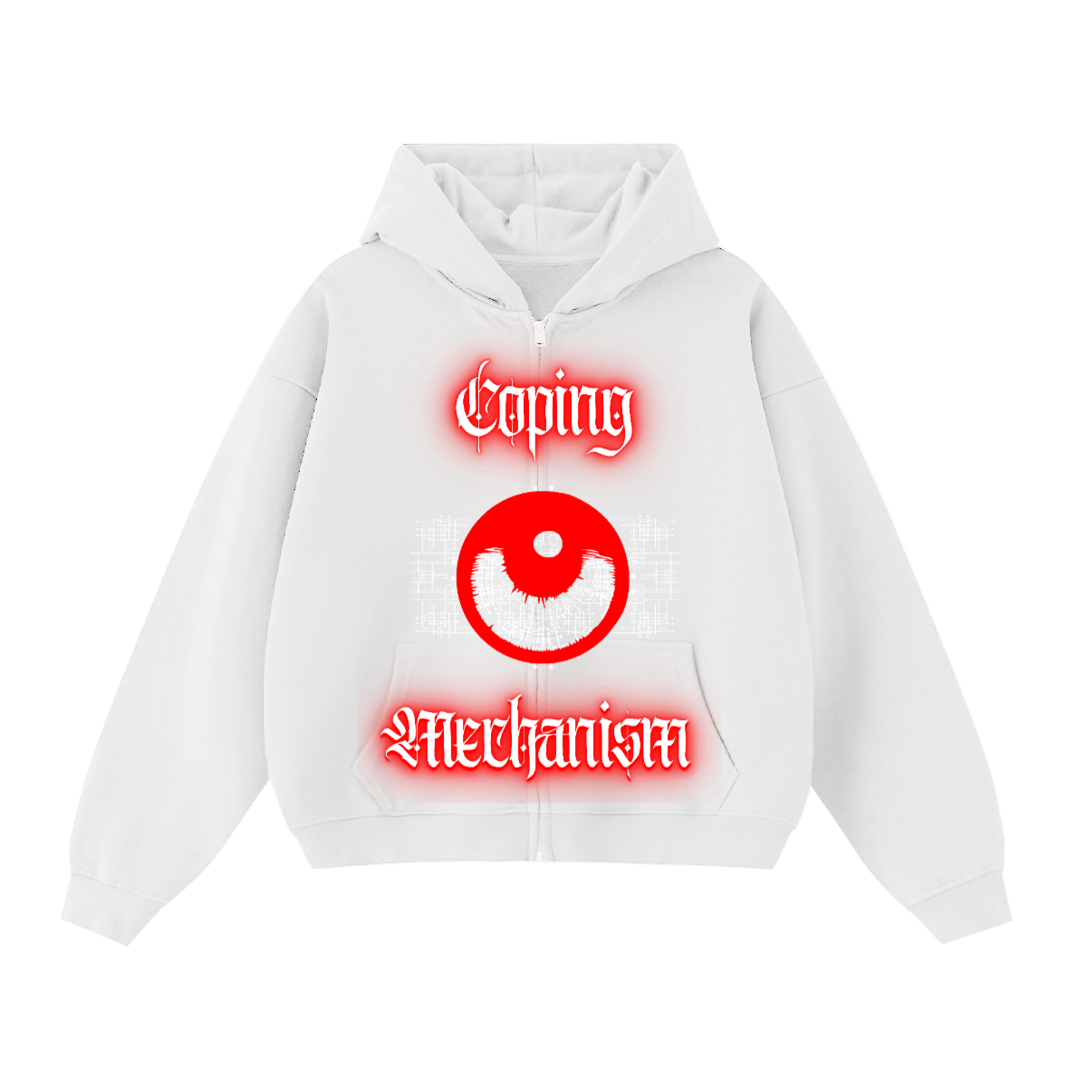 Coping Mechanism Double-Zip Hoodie
