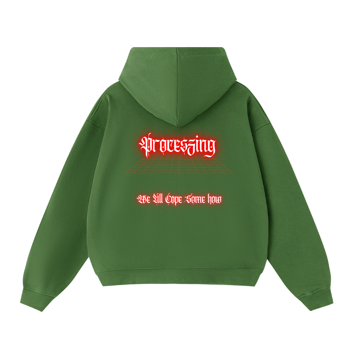 Coping Mechanism Double-Zip Hoodie